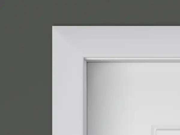 Flat Door Casing Primed White 3”*1/2”, available in 7ft,8ft - Image 2