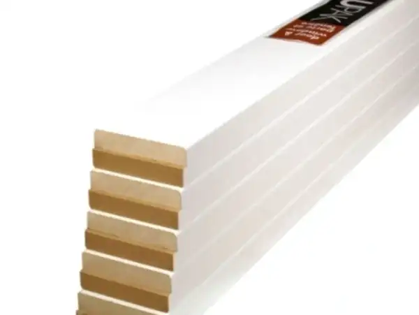 Flat Door Casing Primed White 3”*1/2”, available in 7ft,8ft
