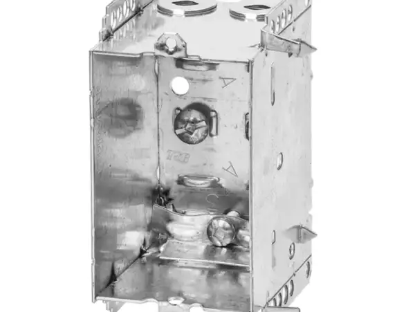 Single Gang 12.5 cu.inch Rectangle Steel Device Box