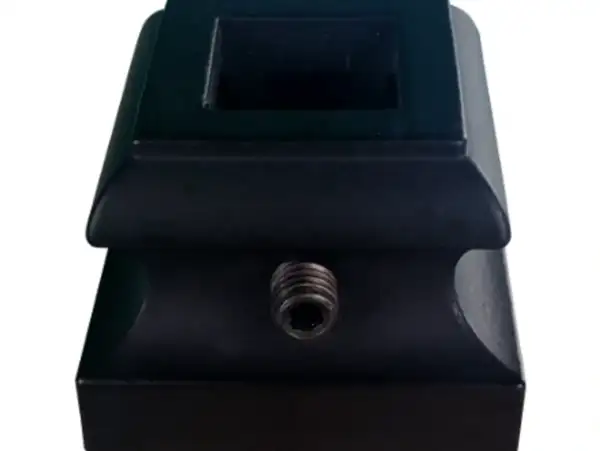 Level Shoe With Set Screw - Satin Black